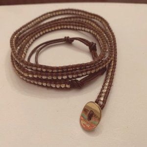 Chan Luu Gold Wrap Bracelet